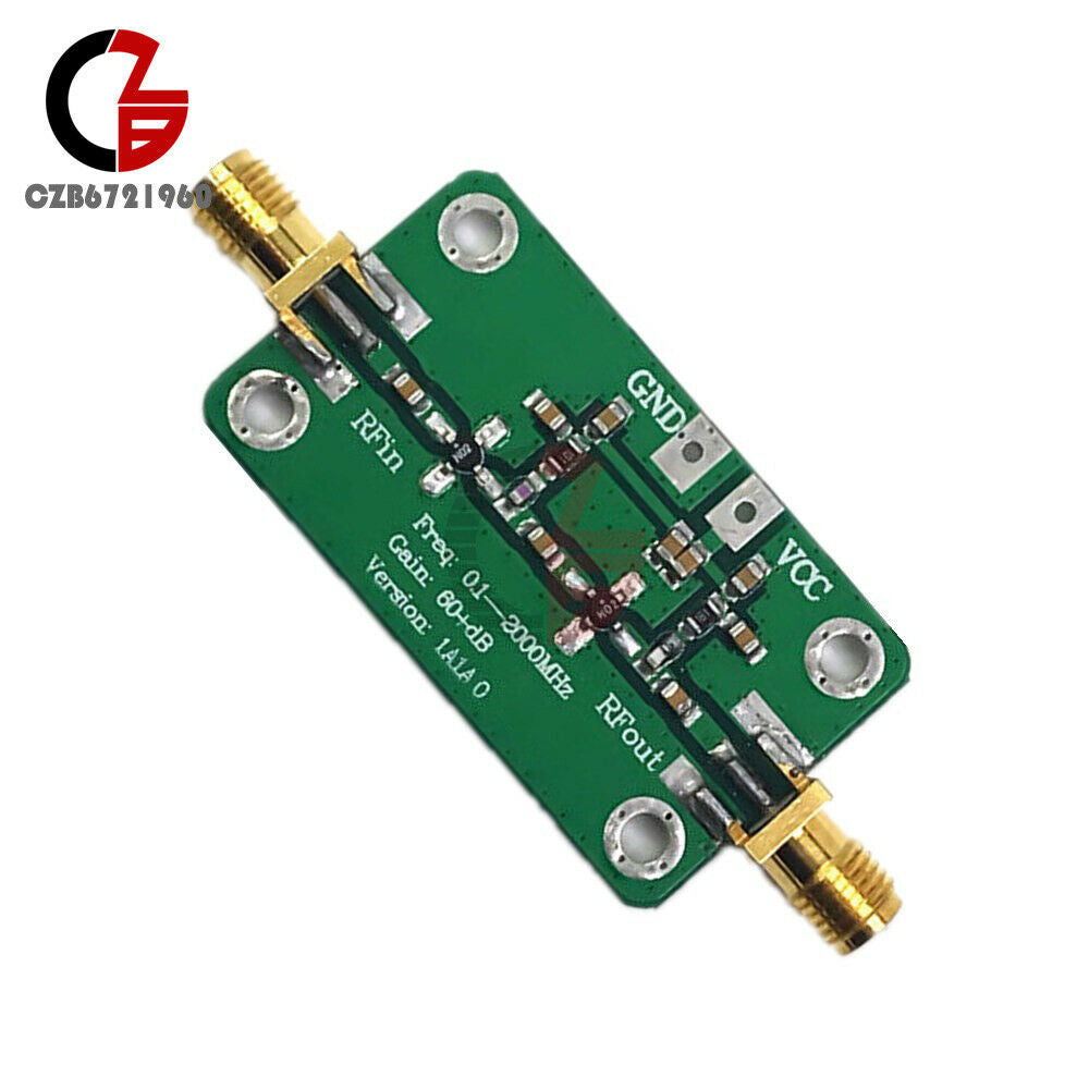 0.1-2000MHz LNA RF Signal Power Amplifier ReceiverBroadband Module 50-4000MHz