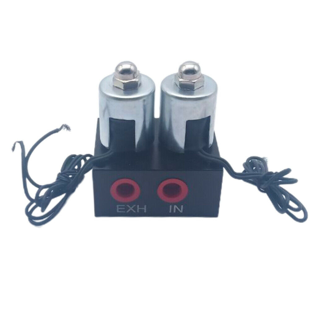 12v Solenoid Valve Air ride Suspension manifold pneumatic shock absorber double