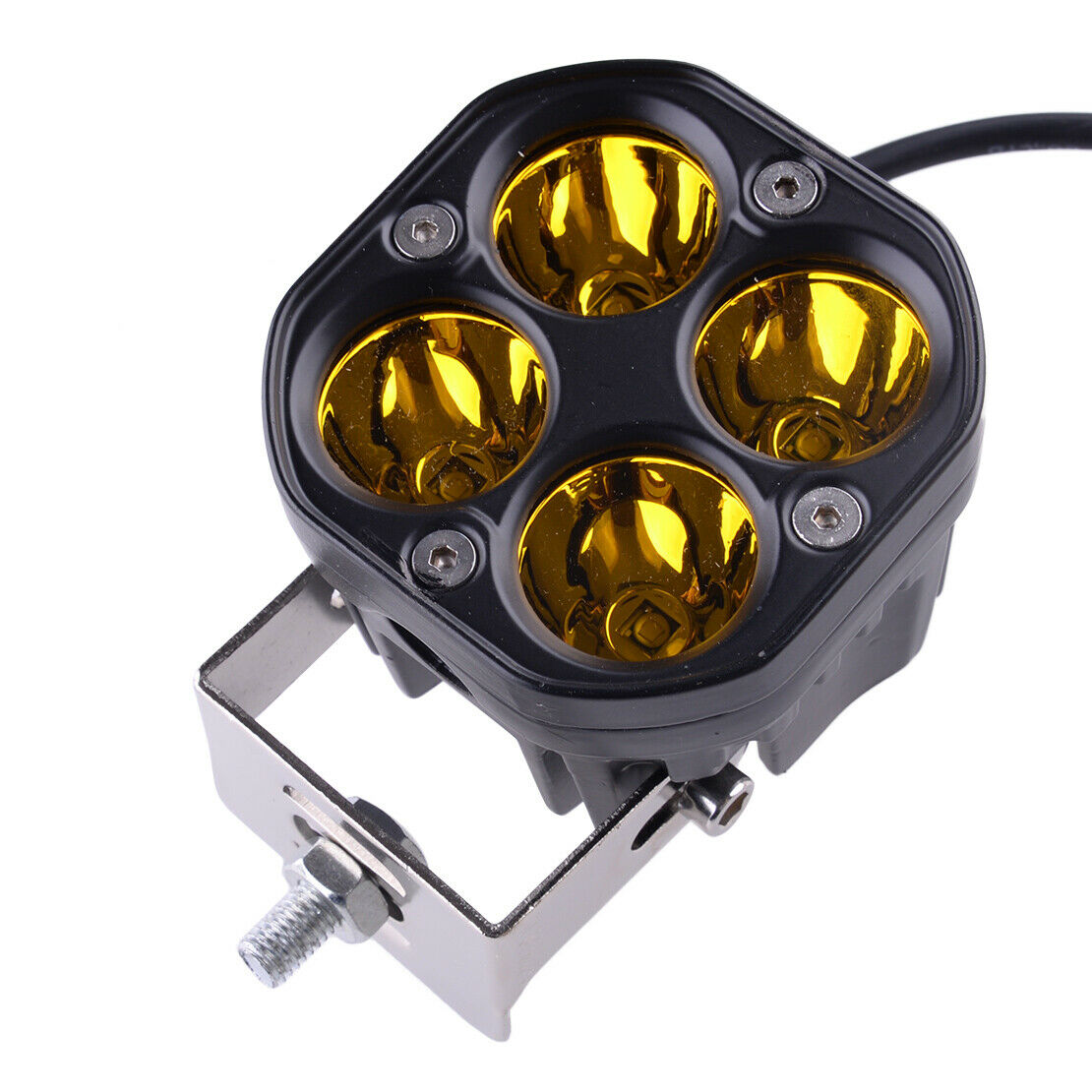 2pc 3"inch 40W LED Work Light Cube Pods Flood Truck Offroad SUV ATV Fog Driving