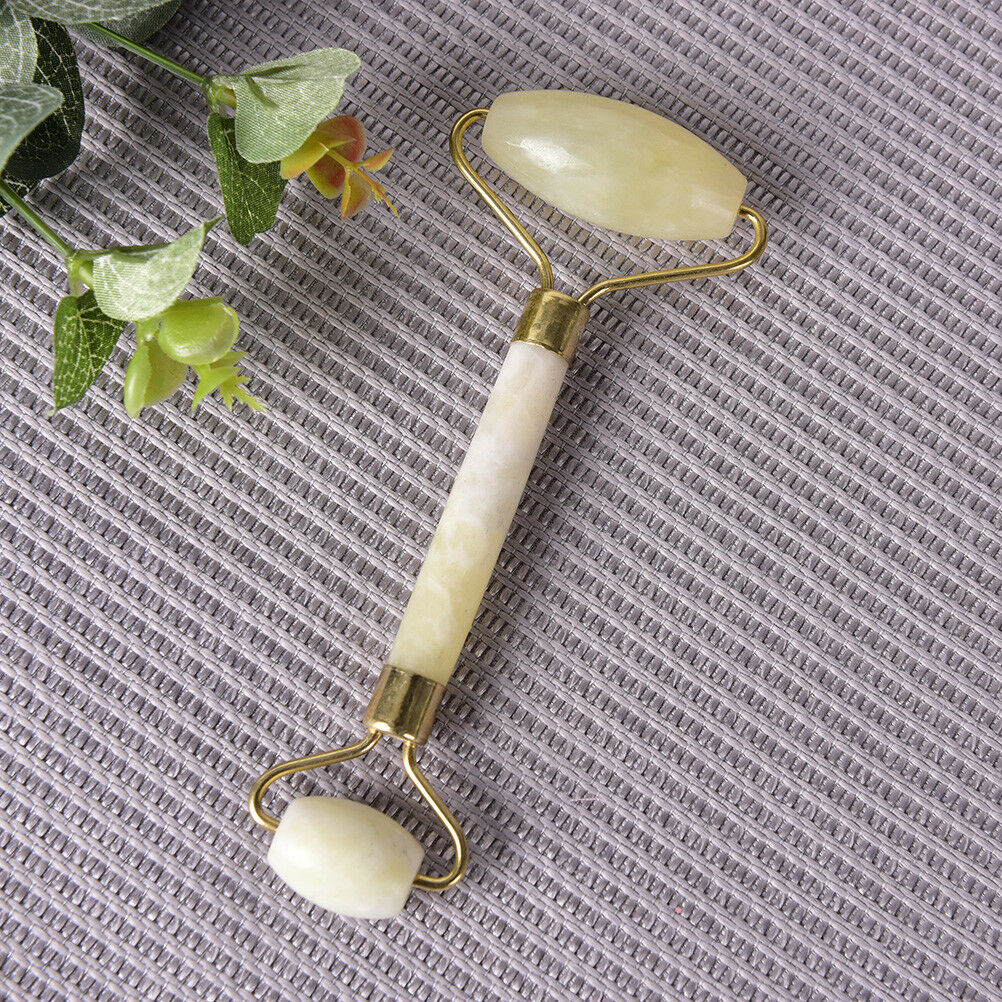 1Pc White Women Facial Massager Body Head Neck Foot Nature Beauty Tool Jad.l8