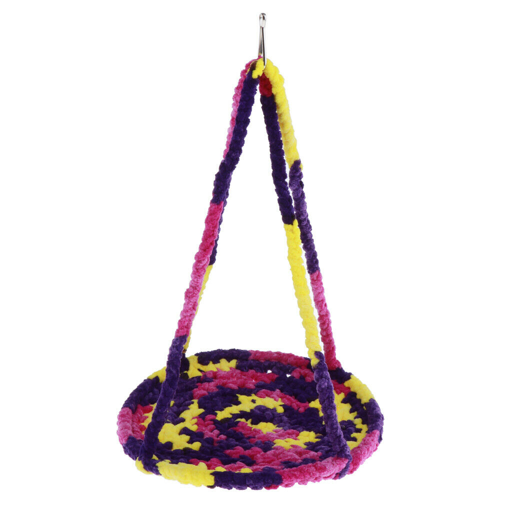 Woolen Yarn Pet Cage Hammock, Cage Cat Hammock Swing for Ferret, Rat, Rabbit,