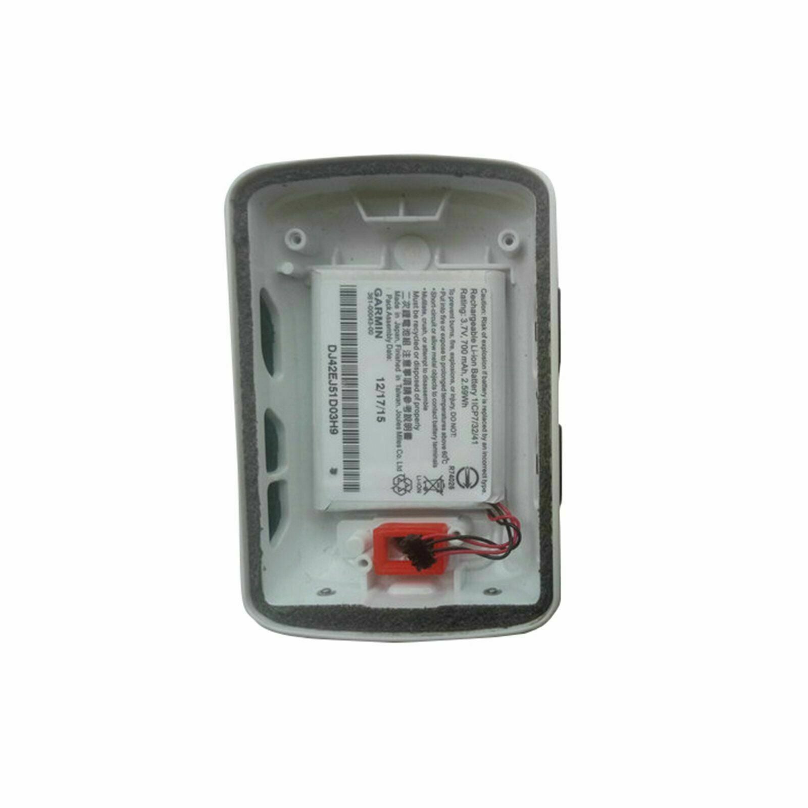 For Garmin Edge 520 Watch Accessories Back Cover Case With Battery White 3.7V