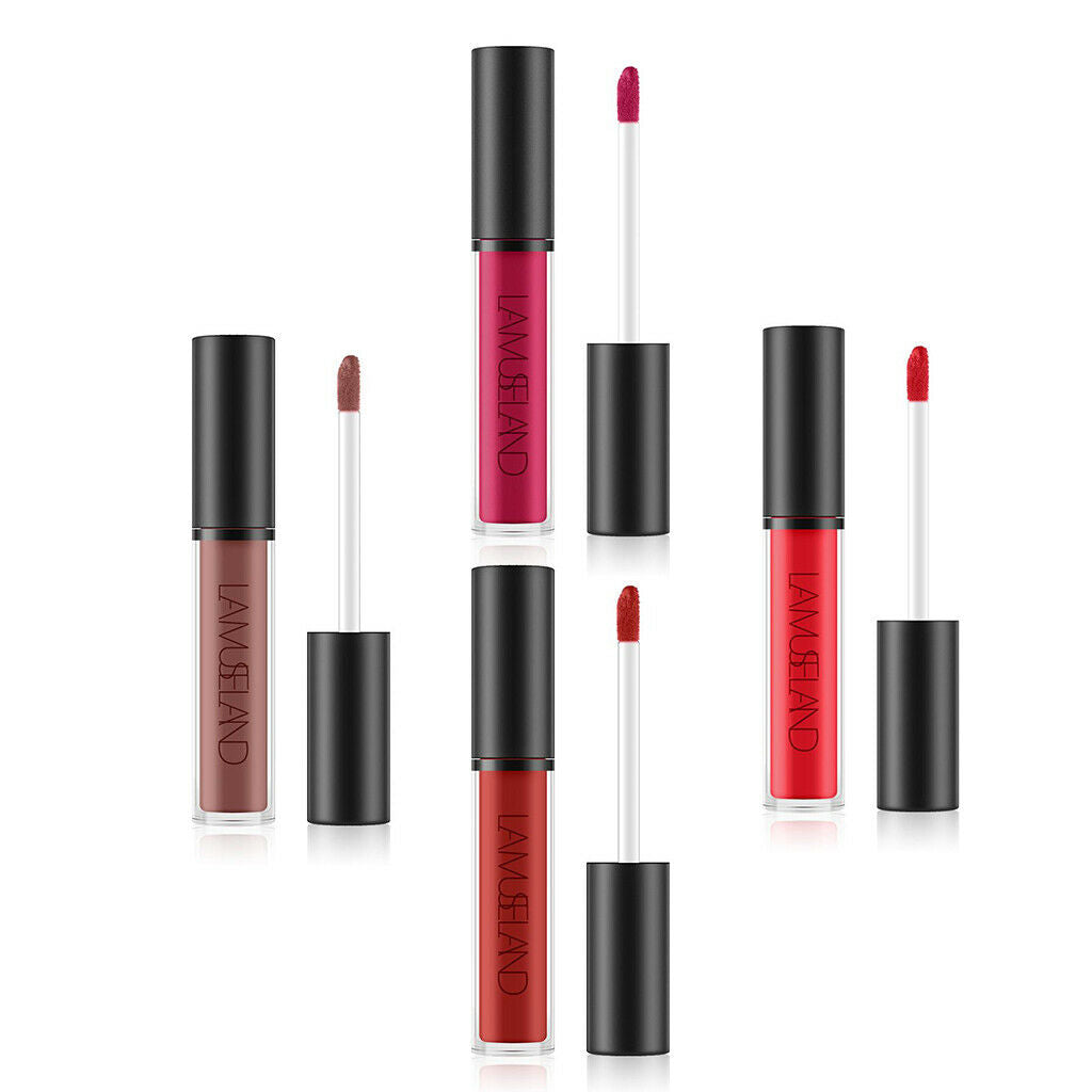 Waterproof Longlasting Lip Gloss Nonstick Cup Liquid Velvety Lipstick Chili