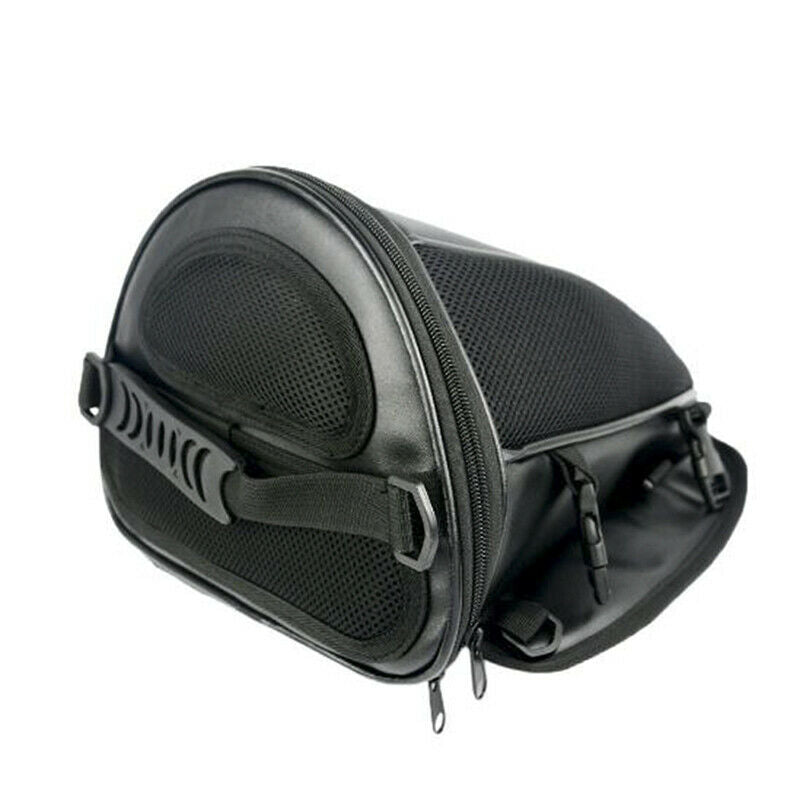 Motorcycle Dirt Bike Back Seat Bag Tail Shoulder Waterproof Bag Hand SaddlebBDD