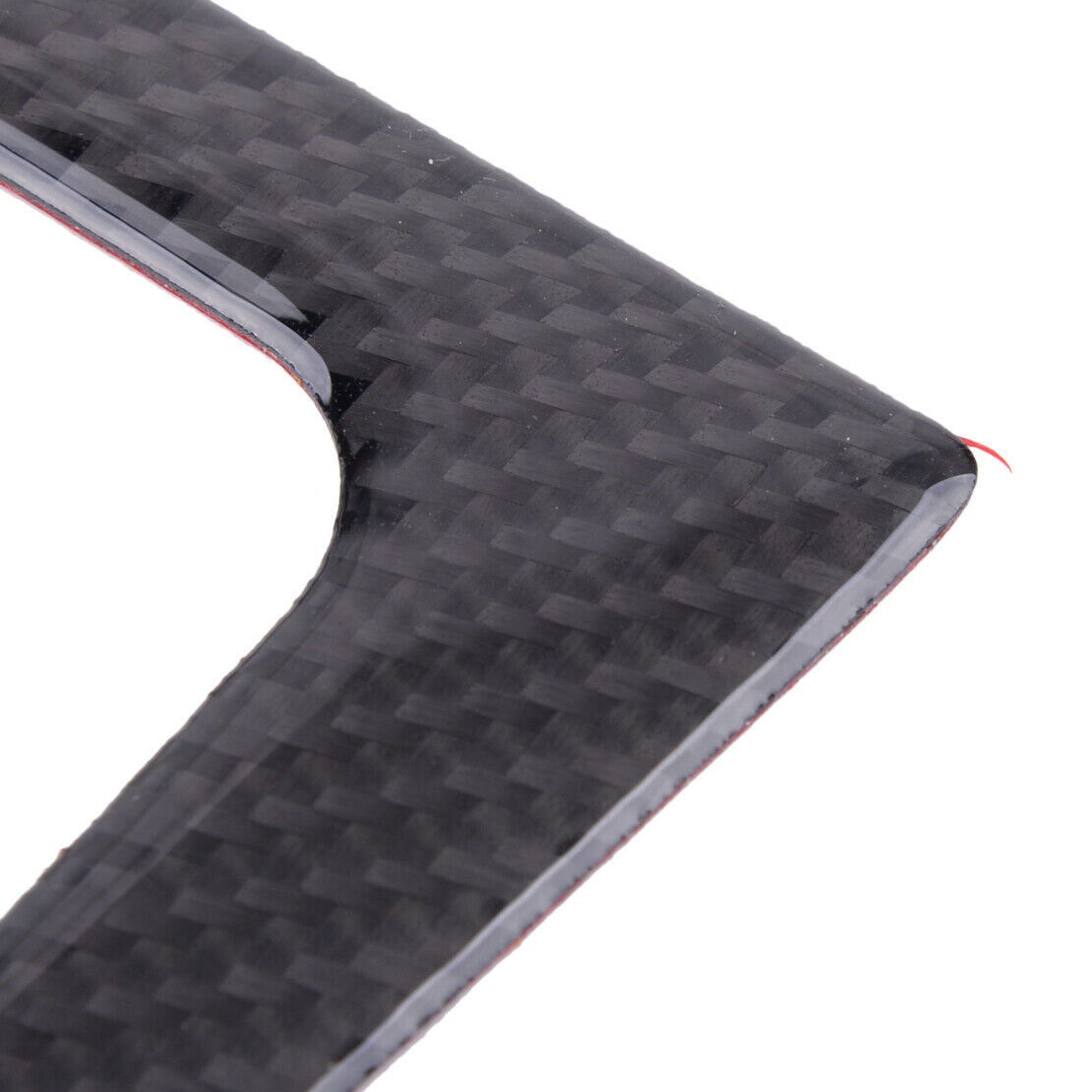 Carbon Fiber Style Gear Shift Box Panel Trim Cover fit for Audi Q7 2016-2018 Atn