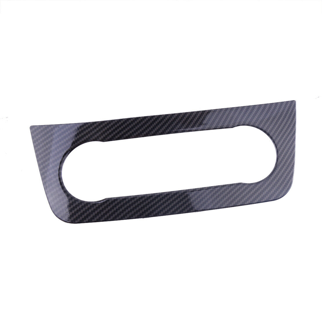 Carbon Fiber Style Center AC Switch Panel Trim Bezel Fit For Benz ML GL GLE GLS