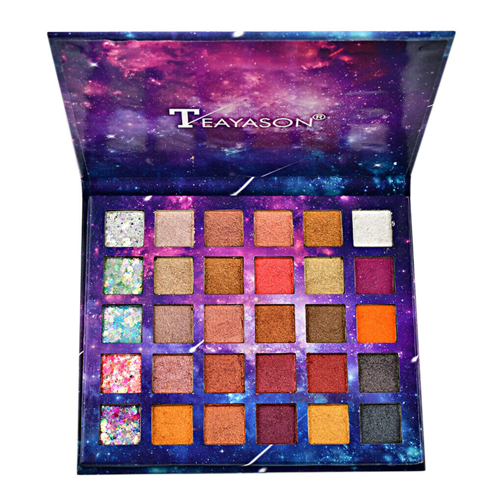 Pro Eyeshadow Palette - Matte Glitter 30 Colors - Highly Pigmented Makeup Eye