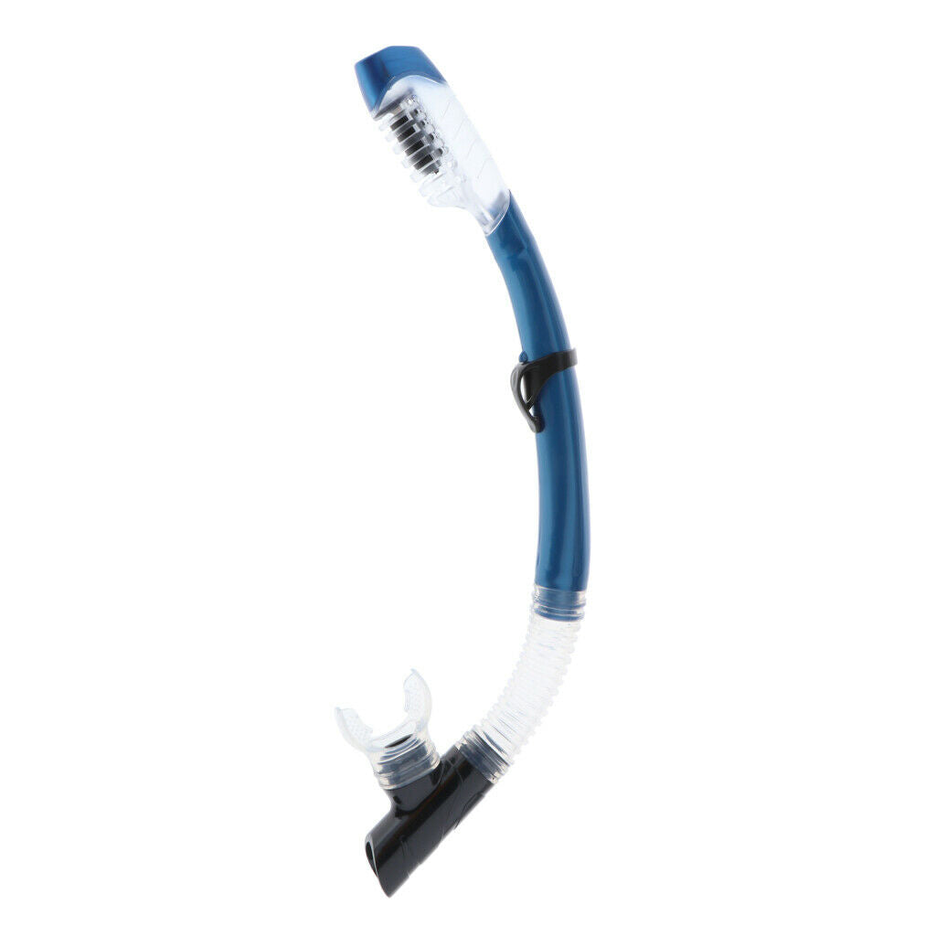 Diving Full Dry Snorkel Tube Silicone Snorkeling Breathing Tube Gear Accessories