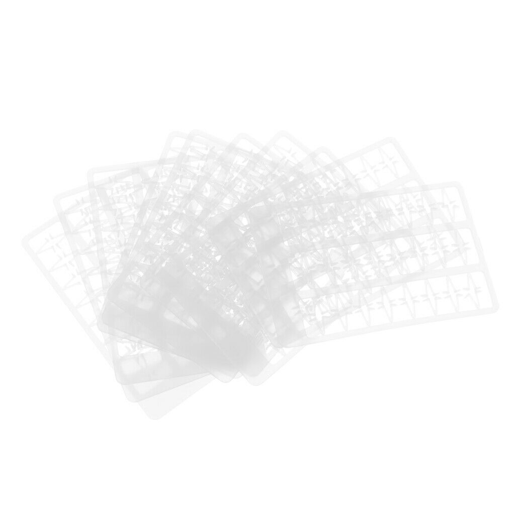 10 Set / 480pcs Plastic Carp Fishing Hair Rig Stops Boilie Bait Stops 7mm