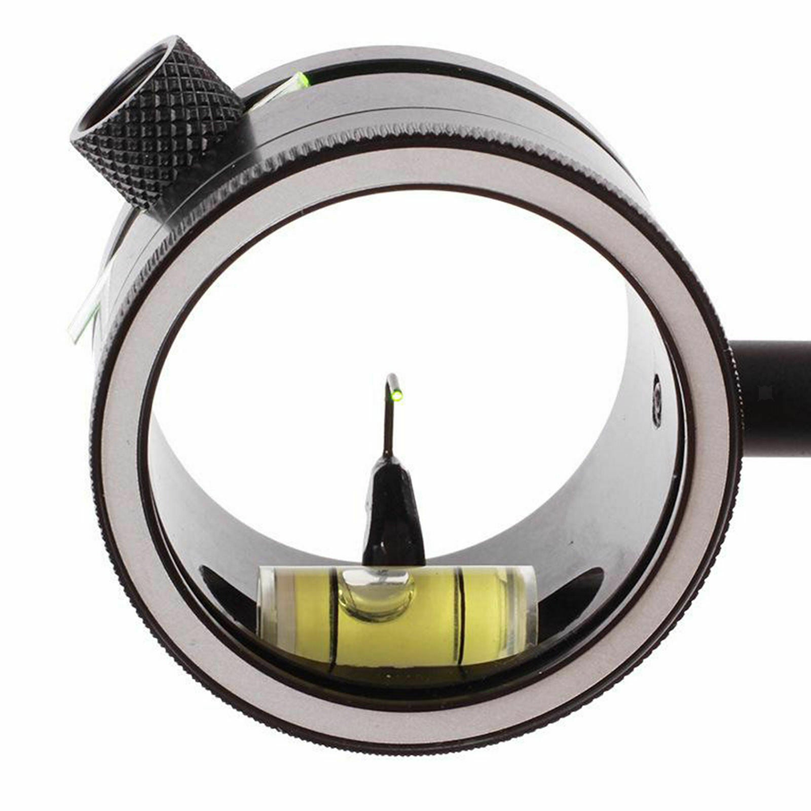 Deluxe Micro-Adjust Single Pin Bow Sight Ultralight Portable 1-Pin Slider