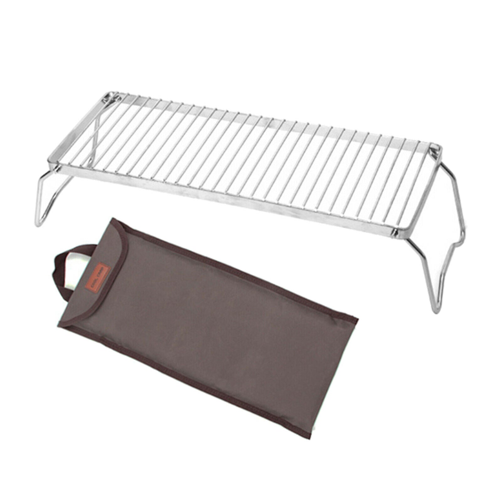 Barbecue Campfire Grill Outdoor BBQ Camping Rack Grate Cooking Baking Rack