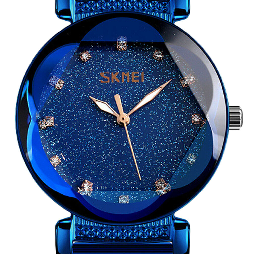 Star lady watch quartz watch electronic watch Blue