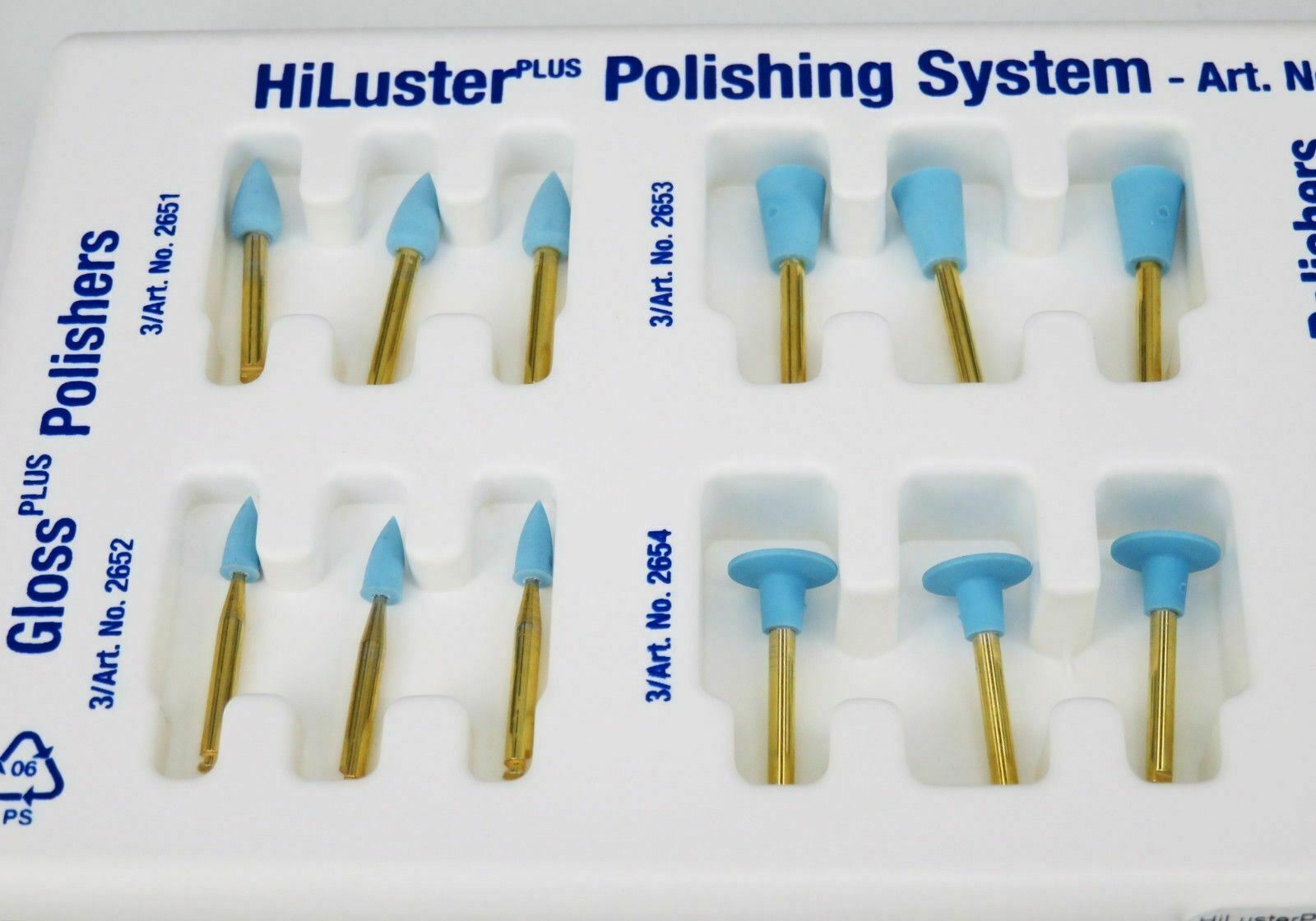 Dental Kerr HiLuster(PLUS) Polishing Assorted Kit Polishers Composite