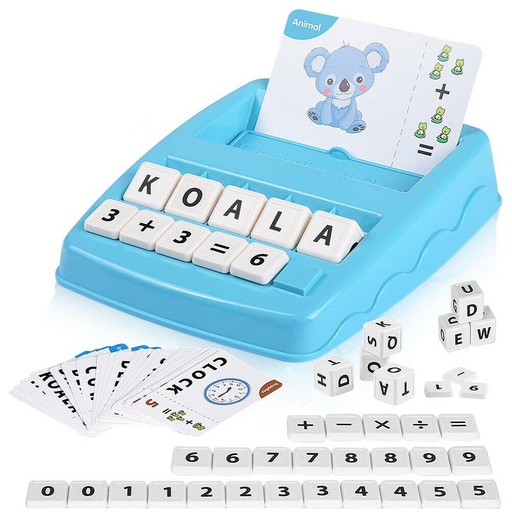 Matching Letter Game Kids Preschool Learning Toys Alphabet Math Interactive Game