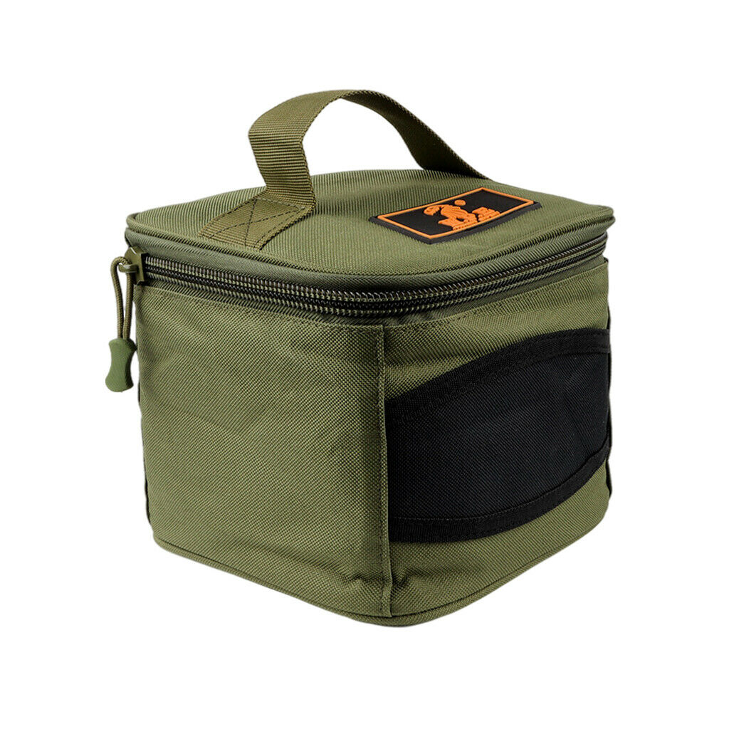Fishing Reel Storage Bag Zipper Carry Case Cover Fishing Tackle Bag Carrier