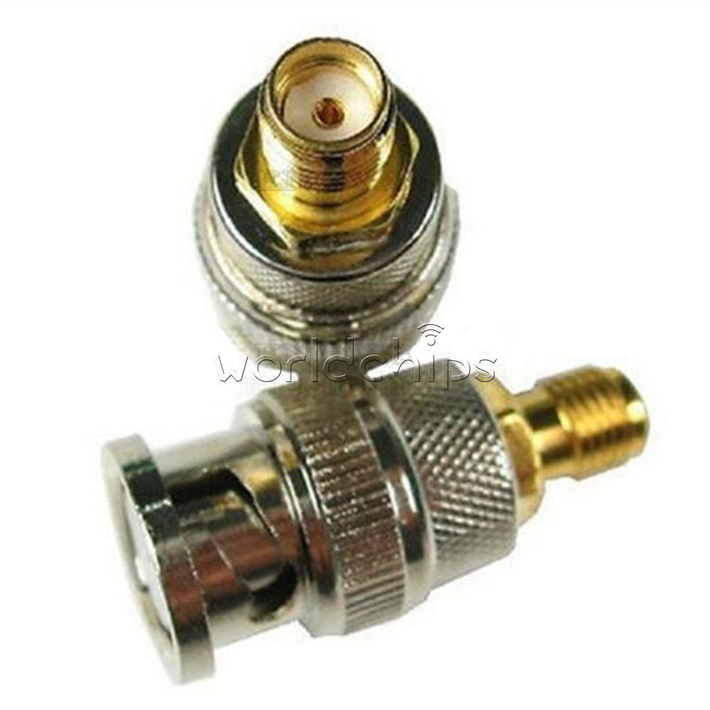 Connector BNC Female/Male Buchse Jack To SMA Male/Female Plug Stecker RF Adapter