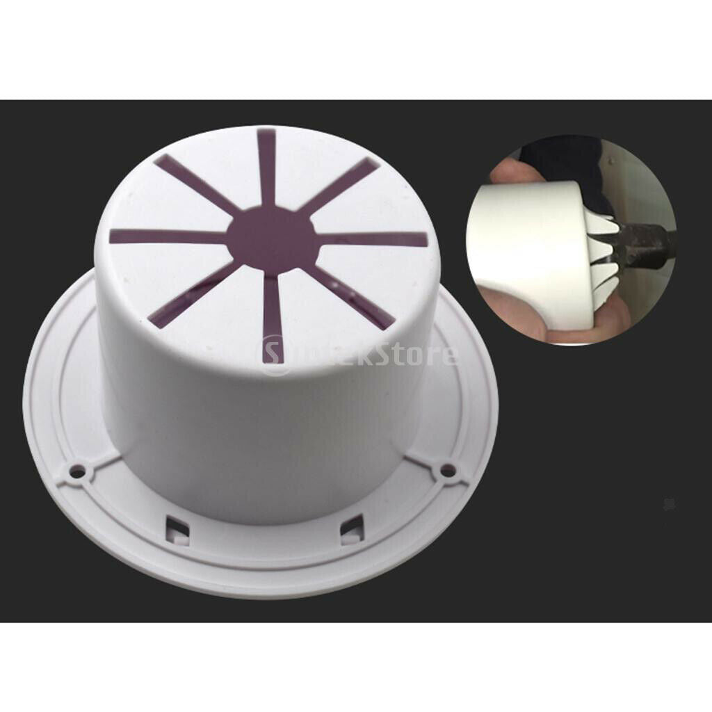 1pcs Power Cord Cable Hatch Camper Round RV Trailer Electric Polar Black
