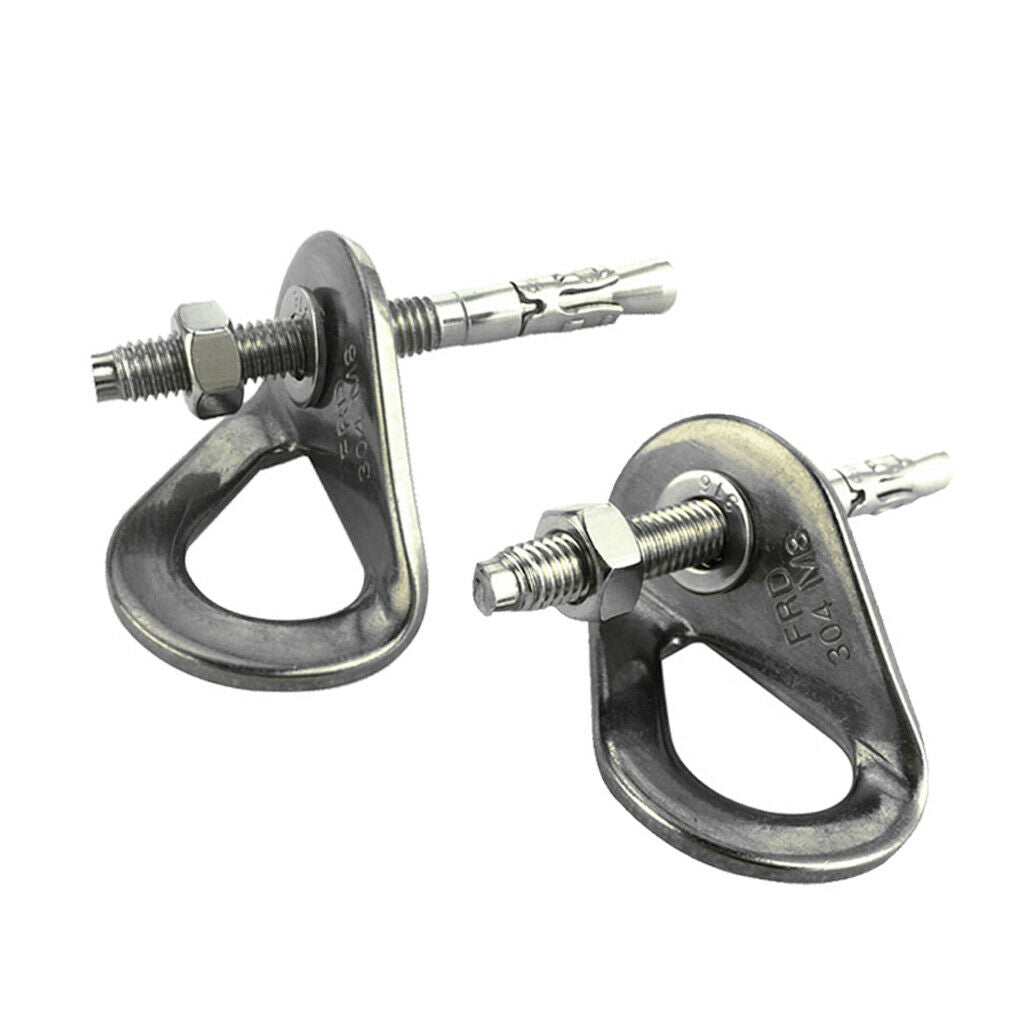 Rock Climbing Stainless Steel Anchor Set Hanger Expansion Bolts Hanger Piton