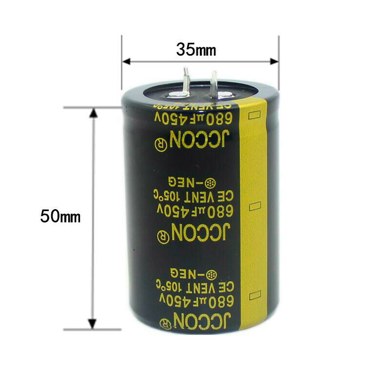 1pcs 450v680uf aluminum electrolytic capacitor Electric welding machine 35x50mm
