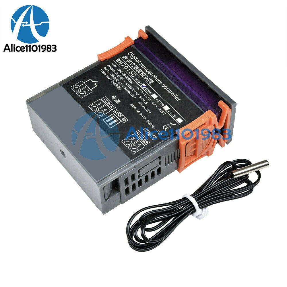 Digital Temperature Controller Thermostat Automatic DC12V Control Switch Module