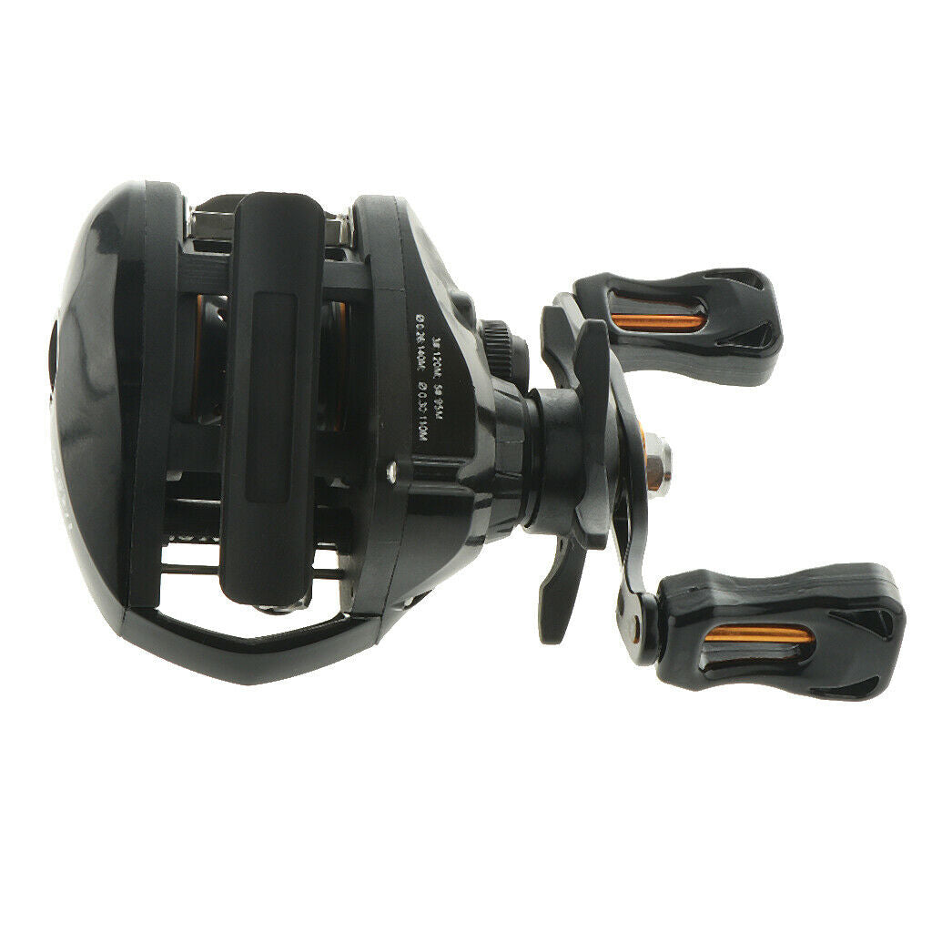Powerful Long Casting Baitcasting Reel with Magnetic Brake System Right Hand