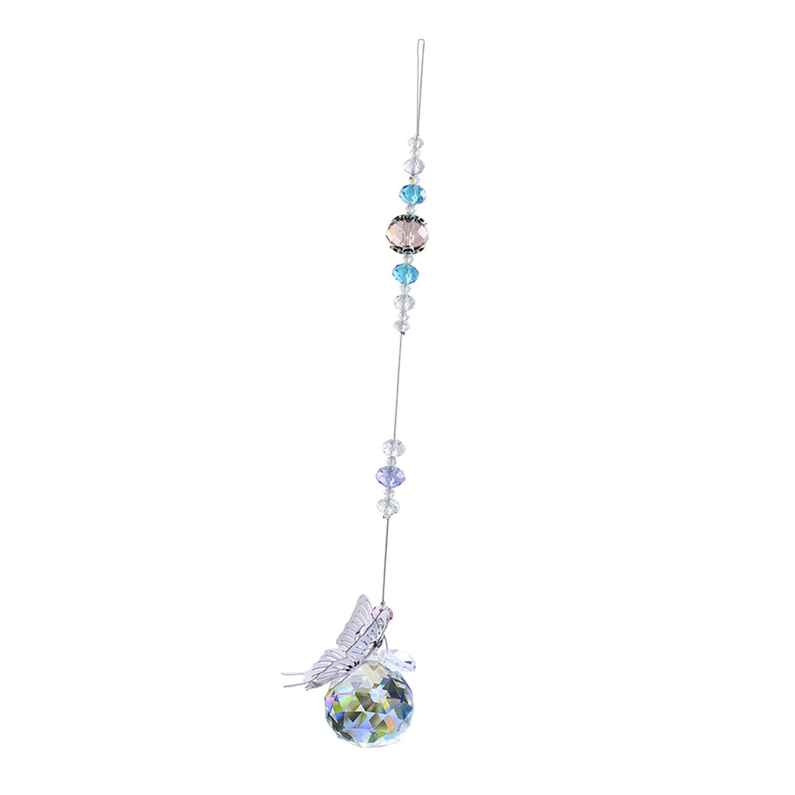 Crystal Suncatcher Prism Window Hanging Ornament   Wind Chimes