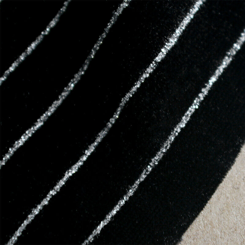 45*160cm Black Striped Velvet Cloth Fabric DIY Sewing Dress Clothing Material