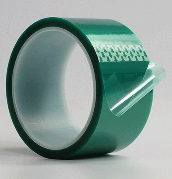 100mm x 100ft Green PET Tape High Temperature Heat Resistant [Tap/1]