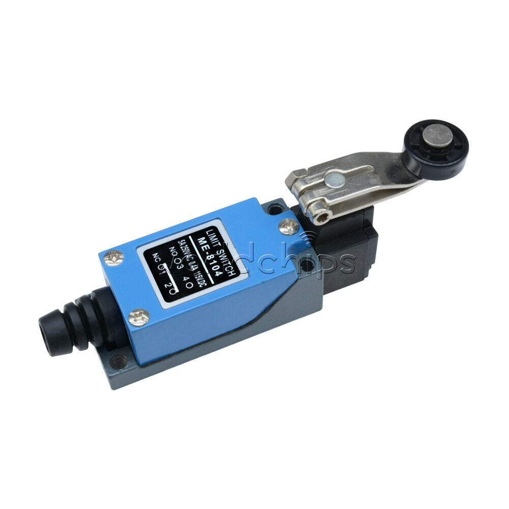6A/380VAC10A/250VAC ME-8112 Parallel Roller Plunger Actuator Limit Switch