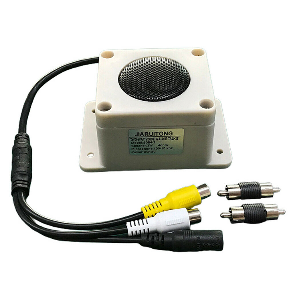 IP66 Waterproof 12V Outdoor Microphone Speaker Audio Port Speaker for Camera