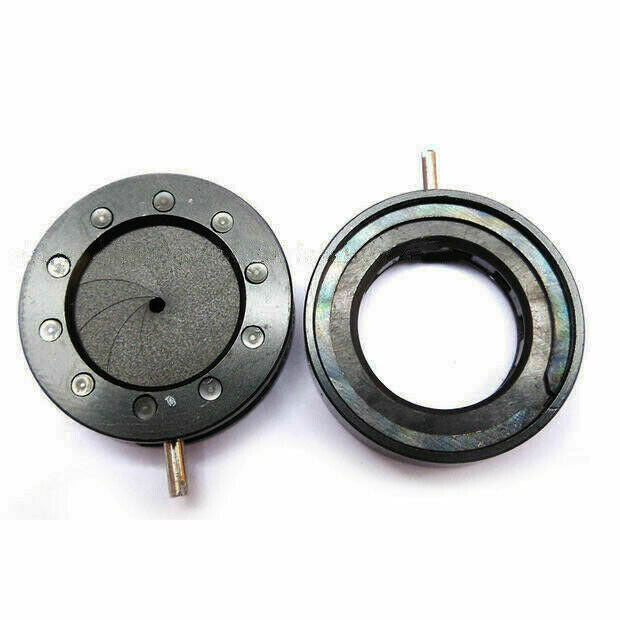 Mechanical Iris 1mm-12mm Aperture Adjustable Diaphragm Camera Microscope Module