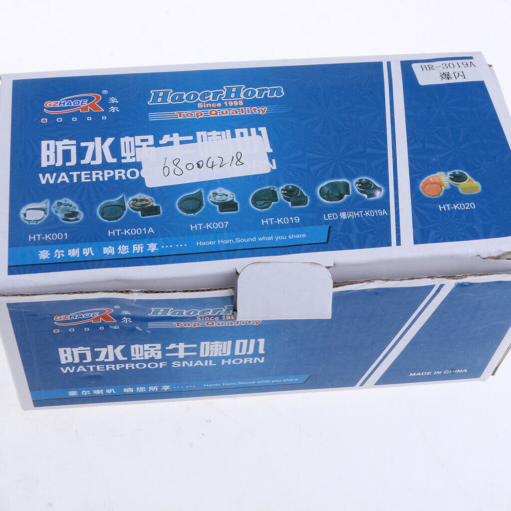 Led Alarm Sound Vehicle Car Horn Siren DC 12V