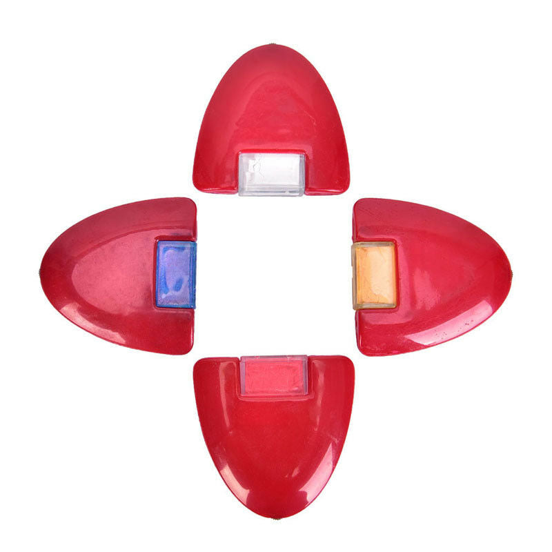 Triangle dressmaker tailors marking chalk with gear plastic case sewing DIY J.DD