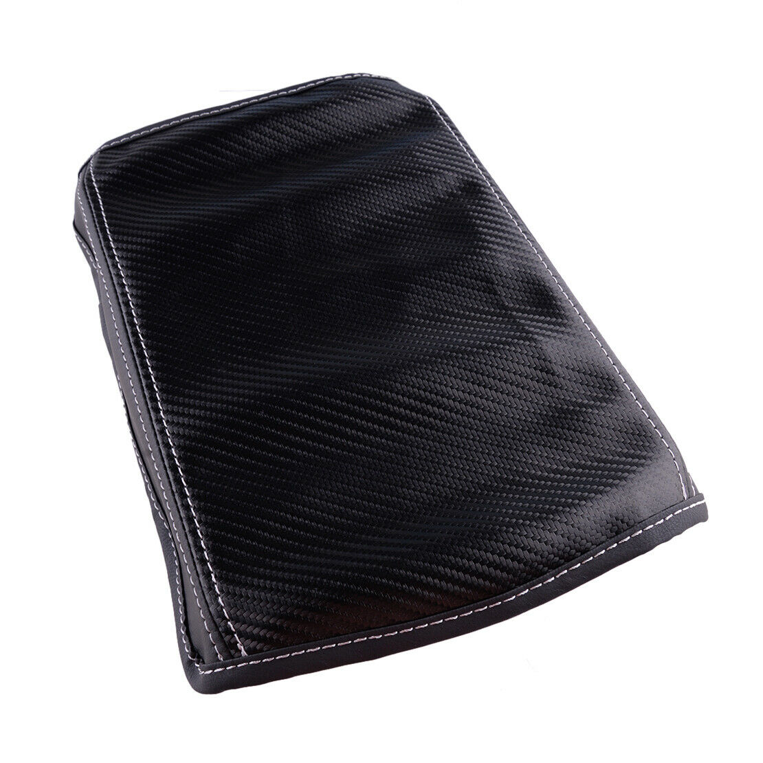 Carbon Fiber Style Center Armrest Cover Skin fit for Infiniti Q50 2014-19
