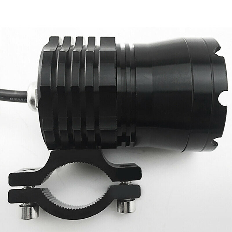 Universal 4 LED Headlight LED Motorcycle Motorbike Scooter Spotlight WaterprooQ2