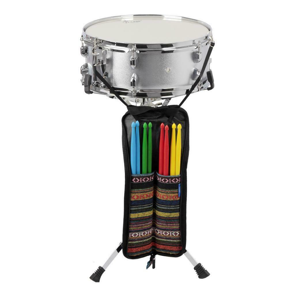 Porable Percussion Drum Mallet Bag Drumstick Bag Case for Drumstick Mallets
