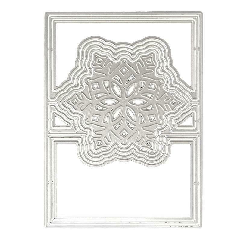 Snowflake Metal Cutting Die for DIY Scrapbooking Photo Albums Paper Craftings