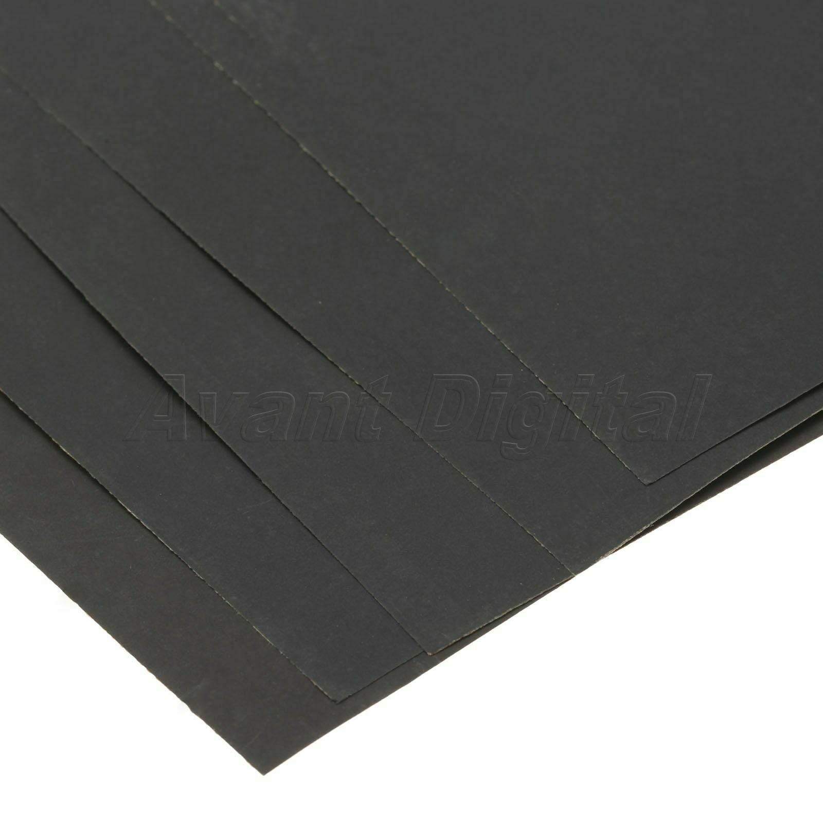 3pcs P2000 Grit Wet Dry Abrasive Paper Waterproof Polishing Sandpaper Sheets