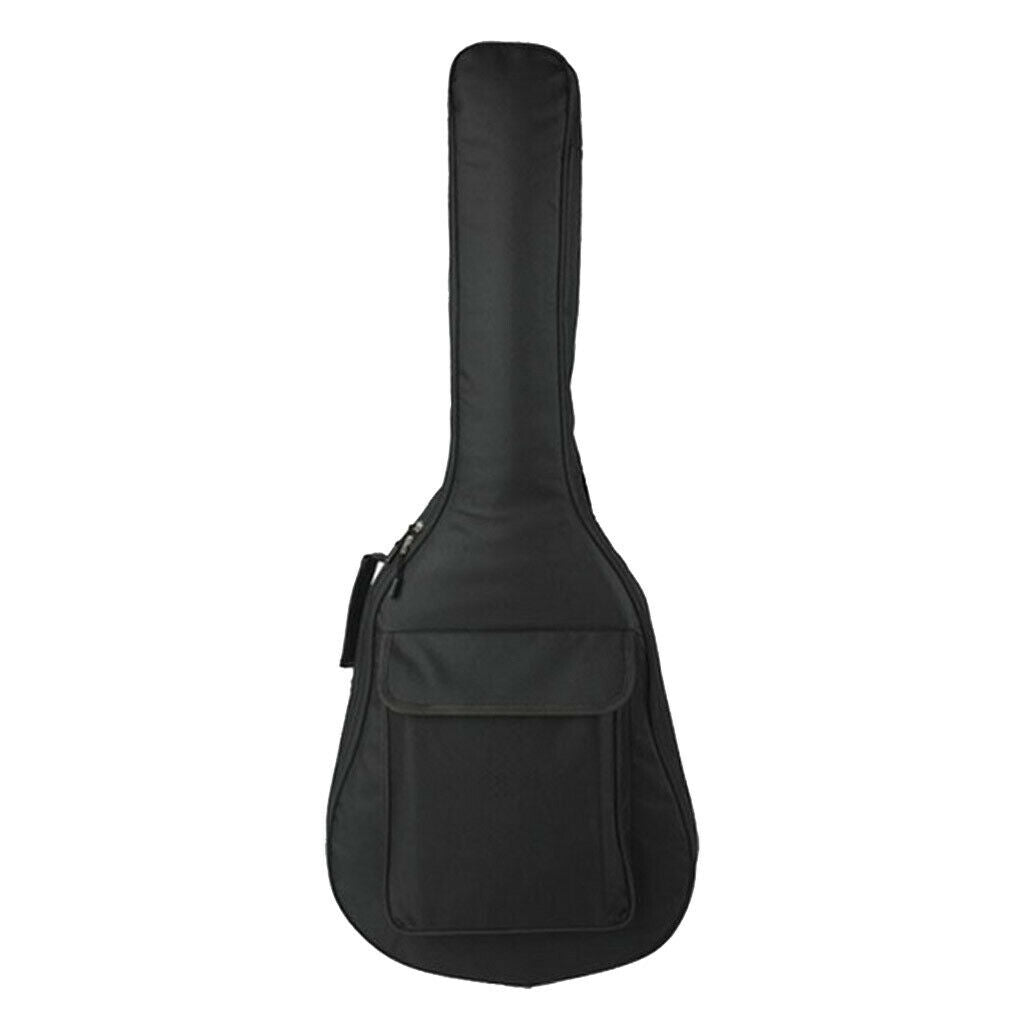 1 Piece 41inch Acoustic Guitar Padded Soft Storage Case Gig Bag Black