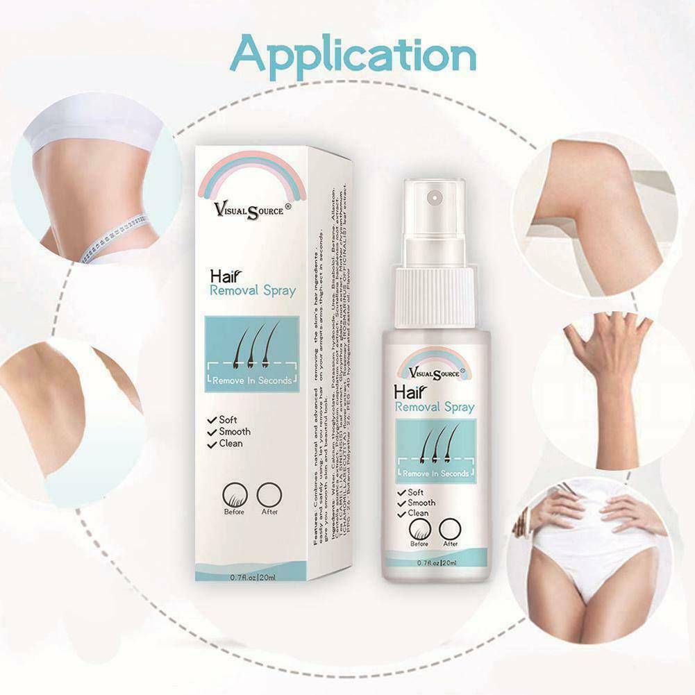 Permanent Stop Hair Growth Inhibitor Pubic Hair Repair Smooth Body Hair Removal.