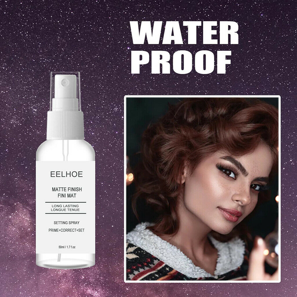 Matte Finish Makeup Setting Spray Long Lasting Face Skin Care for Oily Skin