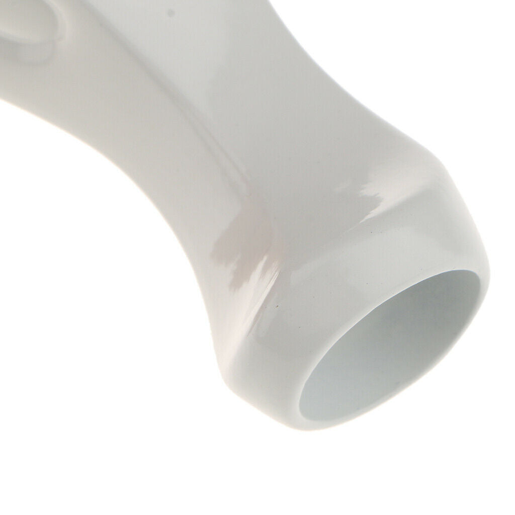 4x Sofa Leg Chair Couch Desk Table Feet Plinth Replacement H: 8cm White