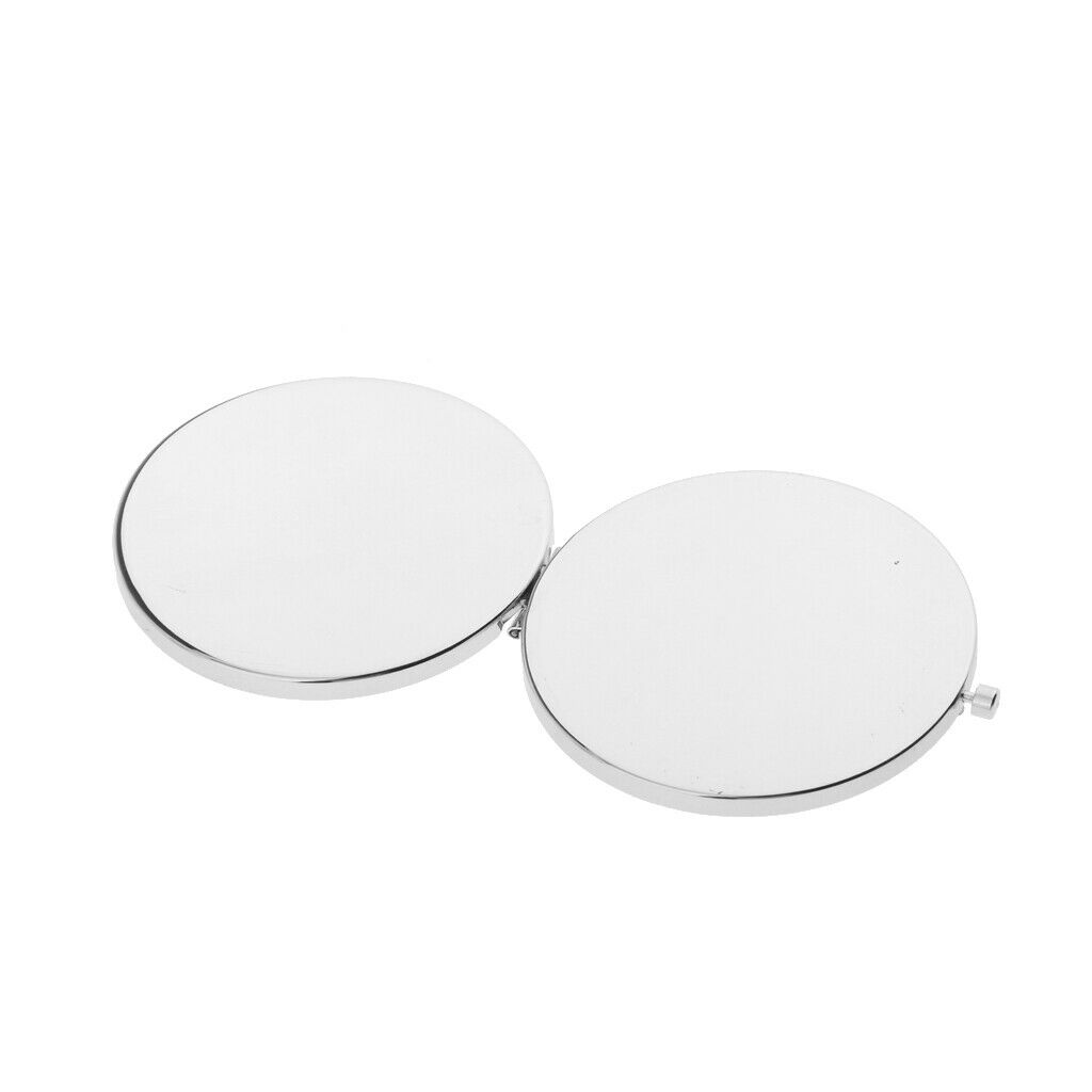 Double Sided Face Makeup Mirror ,Normal & Magnifying Folding Compact Mirrors