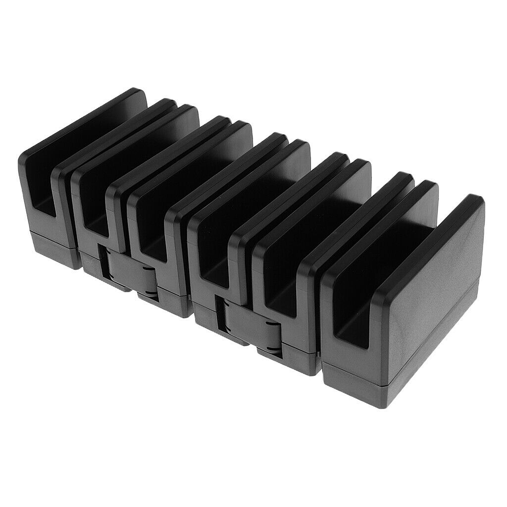 Universal Multi Device Organizer Stand Holder for Tablets Smartphones Black