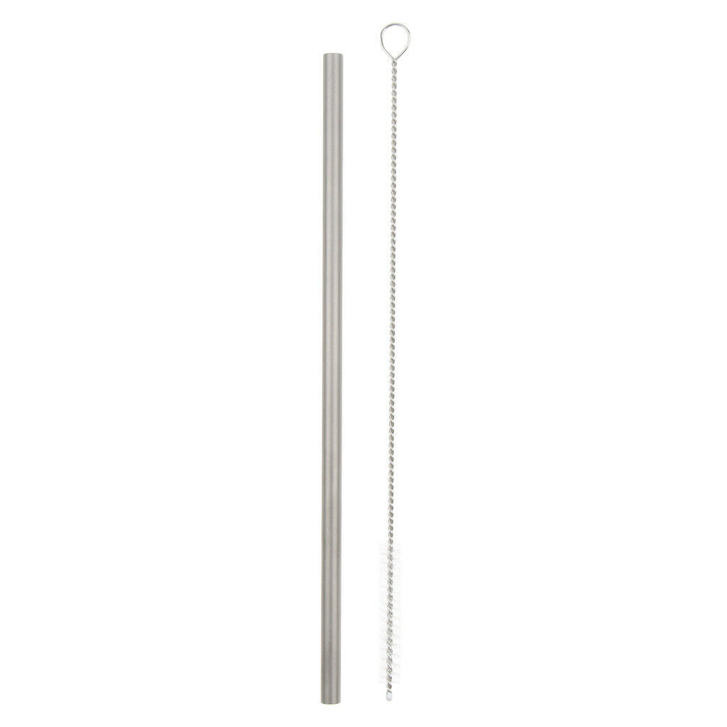 2 Pieces 192mm Colored and True Color Titanium Drinking Straws, Easy and