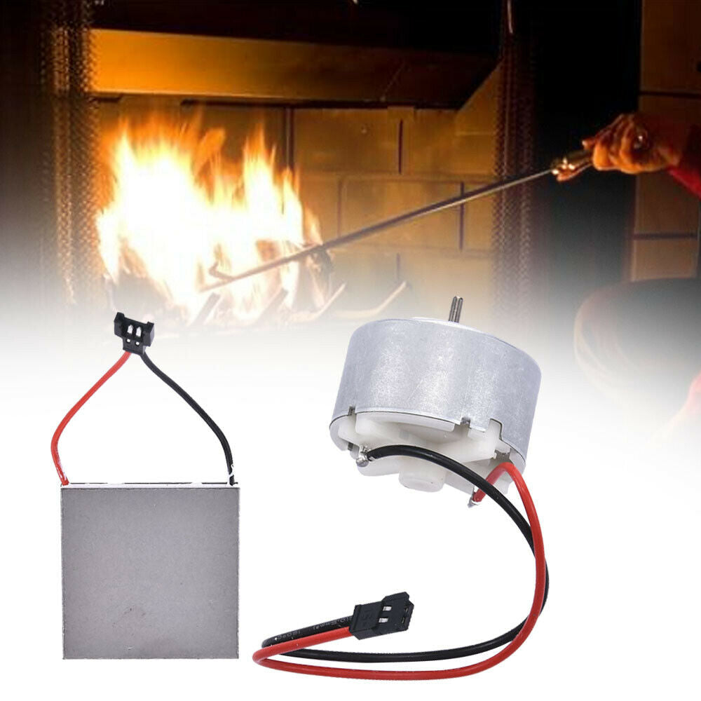 For Stove-Burner Fan Fireplace Heating Replacement Parts Eco Friendly Motor US