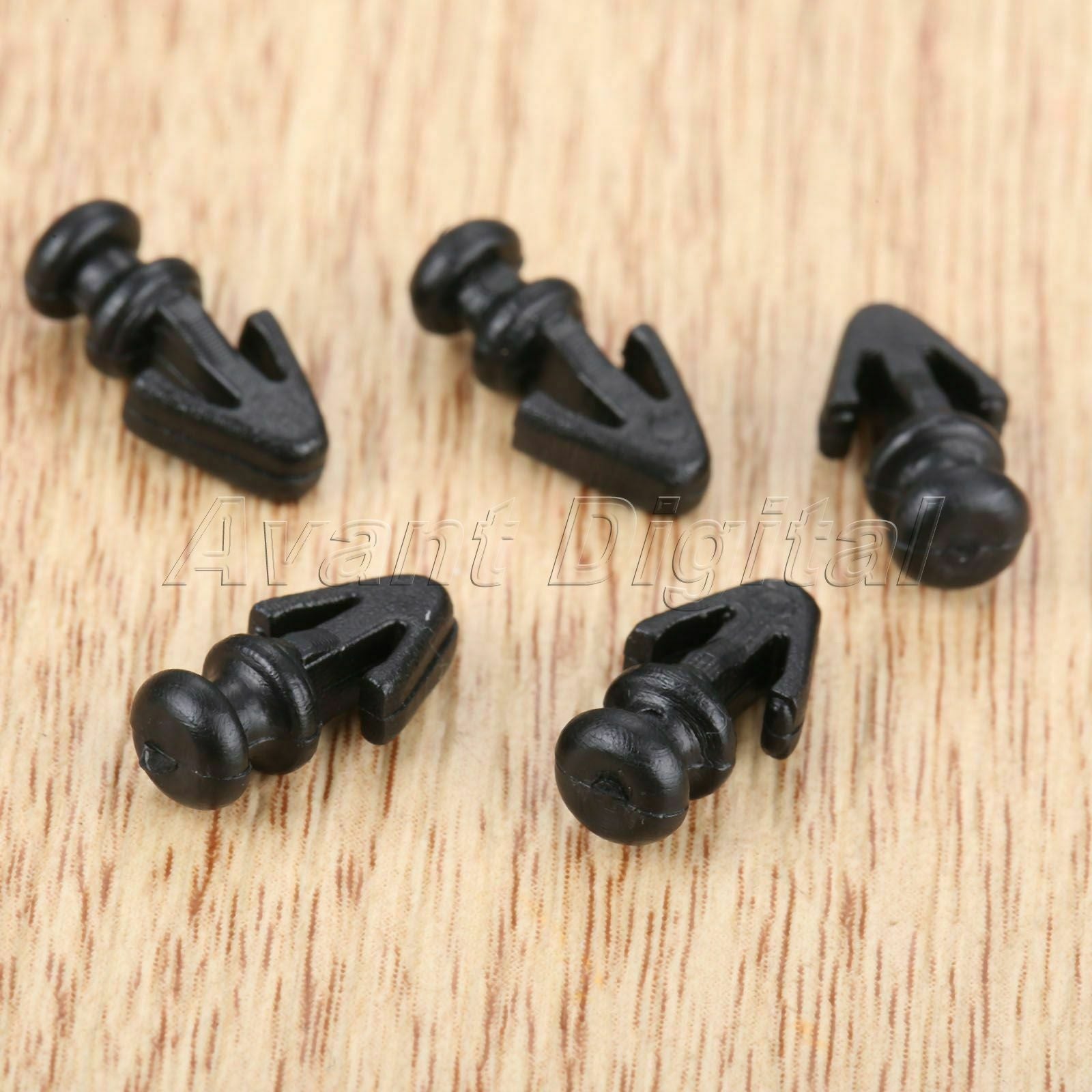 Auto 50x Door Panel Buckle Clips Interior Triming Fasteners Plastic Wholesale