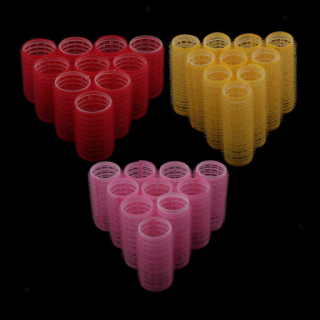 30x Salon Hair Roller Curling Curls Hairdressing Curlers for Women Girls