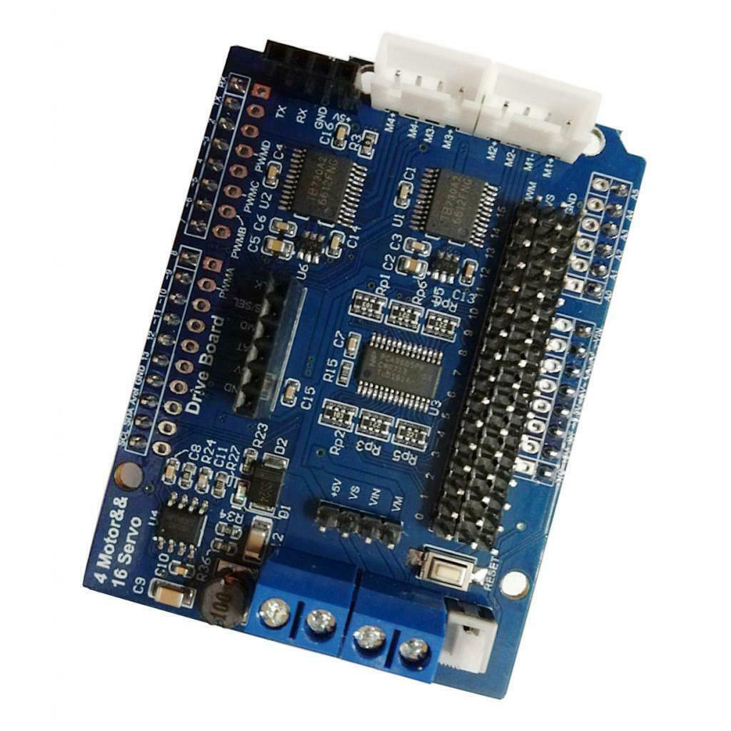 2 Channel Motor + 16 Channel Servo Expansion Card