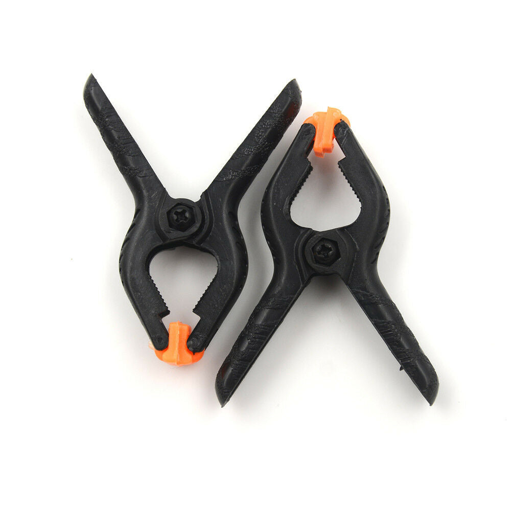 6Pcs Tools Hard Plastic Woodworking Grip 2inch Toggle Clamps Spring Clip Tool SJ